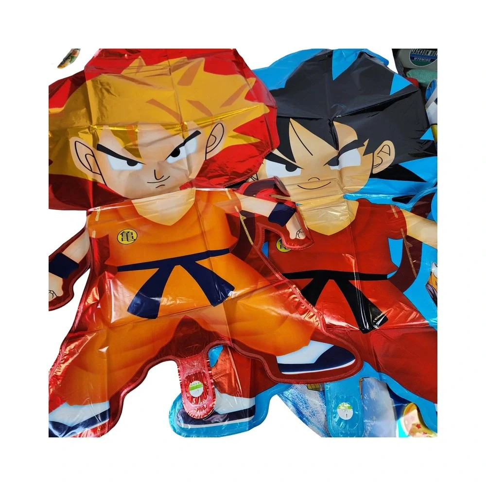Dragon Ball Super Party Supplies Set Goku Vegeta Birthday Banner Plates Balloons
